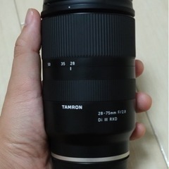 タムロンのソニーレンズの画像
