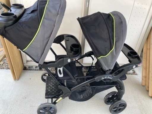 ベビーカー 2人乗り 取説あり シットアンドスタンドダブル