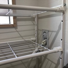 洗濯機用　棚の画像