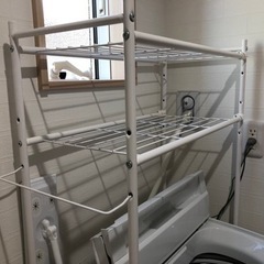 洗濯機用　棚の画像