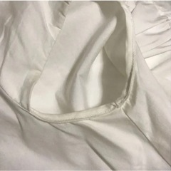 ZARA 半袖白シャツの画像