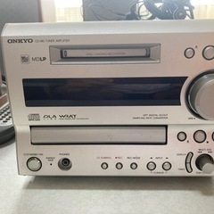 ONKYO CD/MDコンポ＋スピーカー