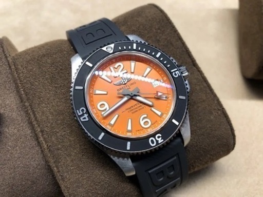 BREITLINGスーパーオーシャン オートマチック 42 オレンジ