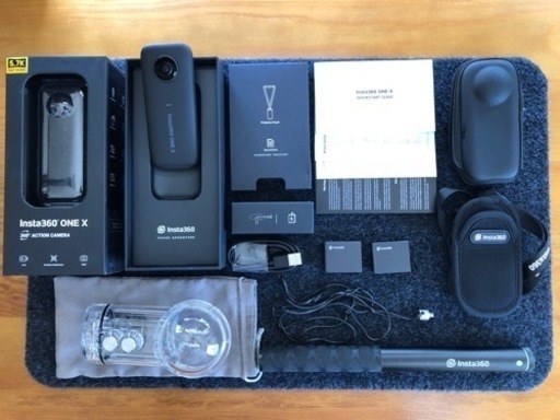 【決まりました】insta360 ONE Xフルセット
