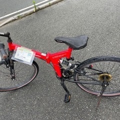 値下げしました。☆ランボルギーニ マウンテンバイク 折りたたみ式☆
