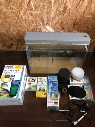 交渉中　断捨離　水槽セット　バラ売り不可　60センチ
