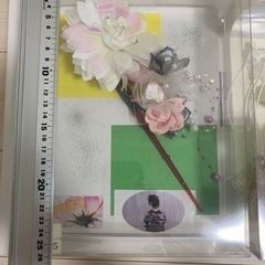 成人式　帯飾りの画像