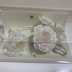 成人式　髪飾りの画像