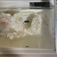 成人式　髪飾りの画像