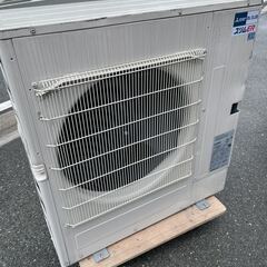☆中古品 MITSUBISHI 三菱電機 天井カセット4方向 エアコン 5馬力 2020年 PL-ERP140EA8（内機）PUZ-ERMP140LA10（外機）リモコン付きの画像