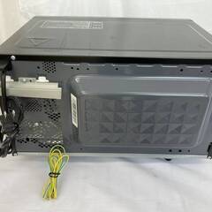 【決まりました】JT206(S)電子レンジ アイリスオーヤマ フラットテーブル IMB-F183-5 2017年製 50Hz専用 黒 ブラック 通電OK 中古品 現地引き取りのみの画像