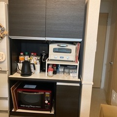 お譲りします。キッチンボード　食器棚　キッチンカウンター　