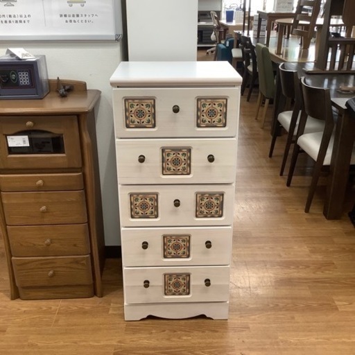 中村敬木工 5段チェスト 未使用品