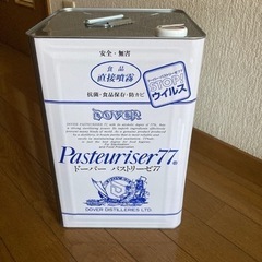 空き容器　パストリーゼ一斗缶