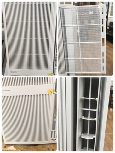 S132コロナ 窓用エアコン（冷暖房兼用・おもに4.5～8畳用 シェルホワイト）CORONA CWH-A1820-WS⭐動作確認済 ⭐クリーニング済