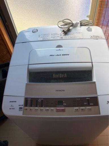 HITACHI 洗濯機　8Kg BEATWASH BW-T803
