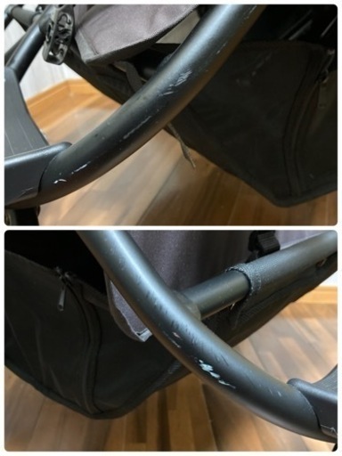 【受付終了】Air buggy エアバギー ココダブル エスプレッソ 双子用 ベビーカー