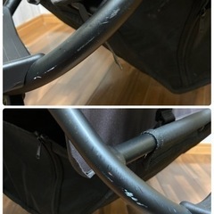 【受付終了】Air buggy エアバギー ココダブル エスプレッソ 双子用 ベビーカーの画像