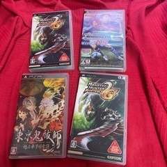 PSP ゲームソフト　4個セット