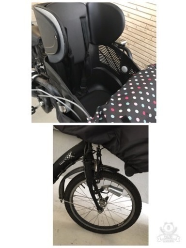 電動自転車子供乗せ　YAMAHA 黒　引き渡し者様決定