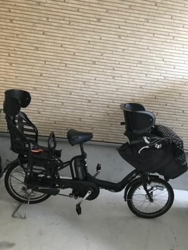 電動自転車子供乗せ　YAMAHA 黒　引き渡し者様決定