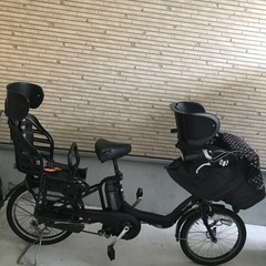 電動自転車子供乗せ　YAMAHA 黒　引き渡し者様決定