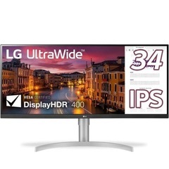 LG セール中！モニター ディスプレイ 34WN650-W 34...