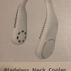 新品！ネックファン　ネッククーラー　首掛け扇風機