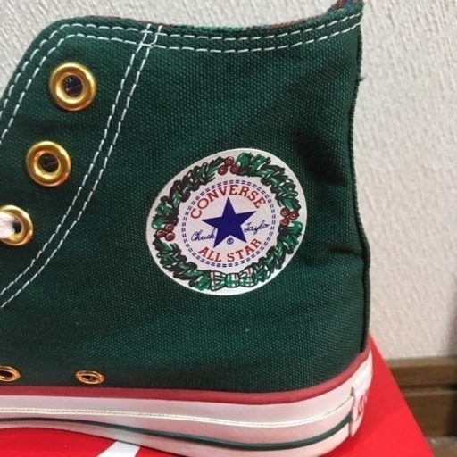 値下げ!コンバース　オールスター　クリスマス限定　24.5cm