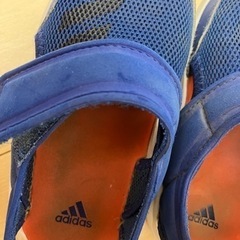 adidas サンダル　夏用　水遊び用　14センチ　キッズの画像