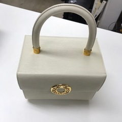 取引場所　南観音　 2206-981 ハナエモリバッグ　ホワイト