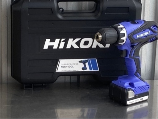 新品同様！ハイコーキ◇14.4V コードレスドライバドリル◇電気ドリル◇FDS 14DGL