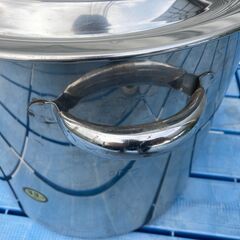 EBM　半寸胴鍋　33cm　28L　モリブデン鋼入　SUS316（耐酸性）の画像