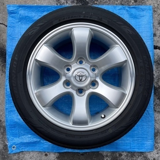 ハイエース用 17インチ アルミホイール プラド純正