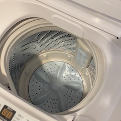 【美品】全自動洗濯機 ホワイト HW-T45D [洗濯4.5kg /乾燥機能無 /上開き]の画像