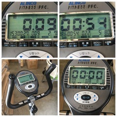 トレーニングマシーン ALINCO AF-6500 トレーニングバイク 筋肉 トレーニング ダイエットの画像