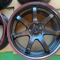 ホイール4本　クロススピードCR7 19×8.5J +45 5H114.3の画像