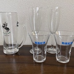 ガラスコップ5個セット