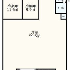 賃貸1階加工場★駐車場有★トイレあり★中央市場前駅徒歩5分