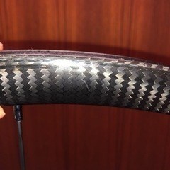 LWC カーボンTUホイール　フロント　超美品　419g  の画像