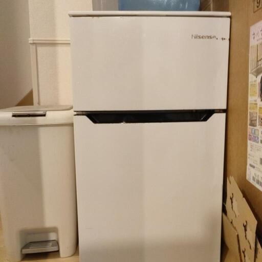 HISENSEのツードア冷凍冷蔵庫