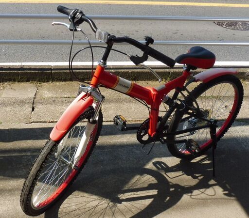 折りたたみ自転車 マウンテンバイク 26インチ FIELD CHAMP フィールド チャンプ シマノ6段変速