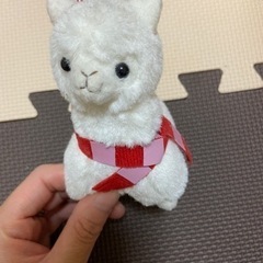 アルパカキーホルダーの画像