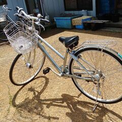 【商談決定】通学自転車①  ステンレス  シティサイクル    