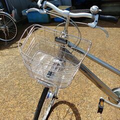 【商談決定】通学自転車①  ステンレス  シティサイクル    の画像