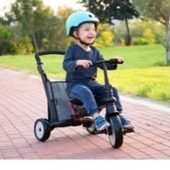 値下げ！超美品スマートトライクキッズ三輪車バイクの画像