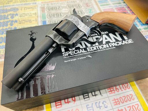 (商談中 10/1 森)　ランパントクラシック SAA 1st シビリアン 4 3/4in ハンマーロックライト モデルガン