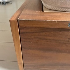 【緊急】【無印良品】セミダブルベッドフレーム、マットレスセットの画像