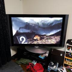 テレビ　55型　プラズマテレビ　HITACHI　早い者勝ち　(お...