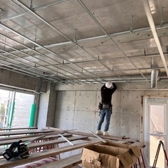 軽量鉄骨下地(軽天屋)ボート屋　造作大工未経験大歓迎作業員スタッフ募集の画像